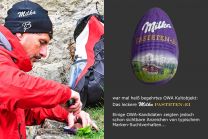 Schlachtfest: Das OWA-Ei wird von Wolfgang waidmännisch korrekt zerlegt