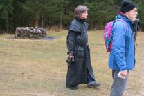 Udo im englischen Outdoor-Look: seiner schnellen Nikon D300 entgeht kein Foto-Motiv