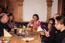 wir sind endlich angekommen: Die Kuchalb-Stuben im Gasthof Kuchalber Hof