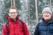 OWA-Chef-Sherpa Benni - kurz vor Anstieg zum Gipfel mit dem sagenumwobenen Kloster Kirchberg