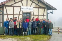 30.OWA 2005 - Start am Bahnhof Vehringendorf mit 35 Teilnehmern