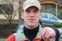 Doubelt immer seinen Bruder Steffen: Boris vom Stamme der Schwarzwälder Kübler-Zunft - heute mit markantem Schlägerkäpple