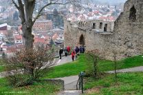 Was für eine grandiose Aussicht auf Mühlhausen