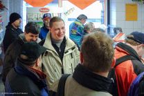 wichtigster Treffpunkt in Brackenheim ist die Metzgerei: fette Wurscht macht schließlich topfit...