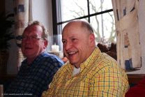 Rudi zeigt sich in allerbester Laune - Jürgens österliche Heiligsprechung war erfolgreich!