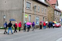 Leichte Regenschauer in Sternenfels: Wir starten in Richtung Zaberfeld