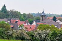 wir erreichen nun das kleine Dorf Sulzfeld kurz vor der Ravensburg
