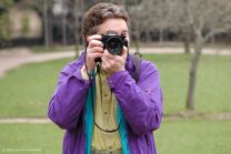 Hartmut mit seinem analogem Schwerstkaliber: ..und es hat zooooom gemacht!