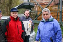 Jetzt gehts los Jungs: Rudi, Günter und Ulli