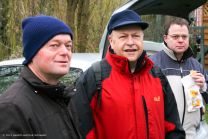 Erich, Rudi und Günter sind startbereit