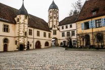 Schloss Weitenburg bei  Starzach - Innenhof