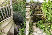 hier führt der Weg direkt in die Katakomben der Ravensburg