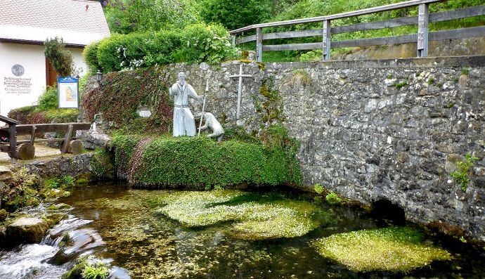 Die Gallusquelle in Hermentingen (Foto: Franzfoto)