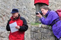 Rudi redet und redet....und alles wird fotografisch dokumentiert