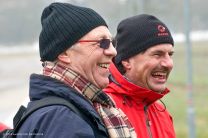 unsere altgedienten OWA-Kämpfer Klaus-Peter und Wolfgang in bester Karsamstags-Laune