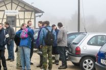 Warten im Nebel - Gleich gehts los