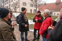 Lagebesprechung mit höchster Priorität im Kloster Kirchberg