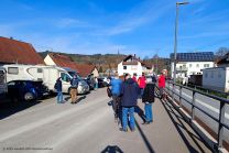 OWA-Treffpunkt am Bahnhof in Neufra