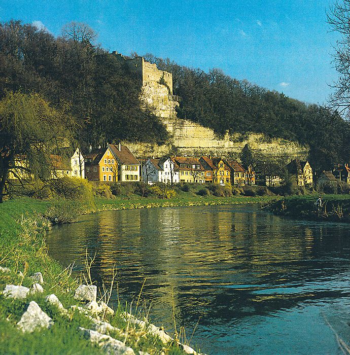 Mühlacker an der Enz - Burg Löffelstelz im Stadtteil Dürrmenz