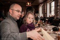 Unser mutiger Buschpilot Martin - extra angereist aus Otterfing bei München mit seiner taffen Tochter Amelie