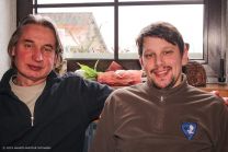 Der OWA-Fotograf und sein persönlicher Assistent - gerade voll entspannt