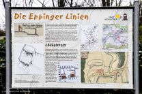 Informationstafel an der Burgruine Löffelstelz