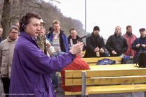 Dürrenzimmerer Hörnle - Rudis Begrüßungsrede