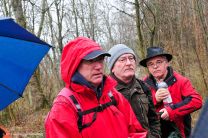 ein altbekannter OWA-Dreier beim Zuhören: Norbert, Thomas und Hubert