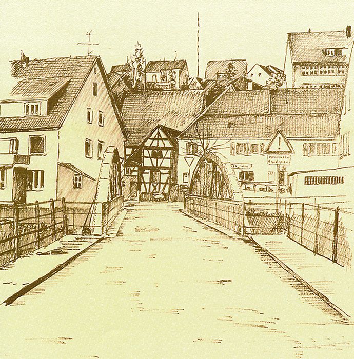 Abb.7 - Lomersheim - Enzbrücke