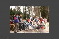 zweite Rast auf einem Grillplatz